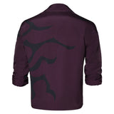 Camisa negra Jinu Cosplay para hombre adulto traje de carnaval para Halloween