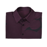 Camisa negra Jinu Cosplay para hombre adulto traje de carnaval para Halloween