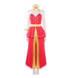 Hazbin Hotel Charlie Red Traje de cosplay para mujer adulto Traje de fiesta de Halloween y carnaval