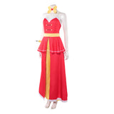 Hazbin Hotel Charlie Red Traje de cosplay para mujer adulto Traje de fiesta de Halloween y carnaval