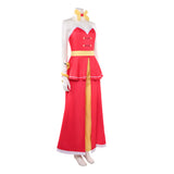 Hazbin Hotel Charlie Red Traje de cosplay para mujer adulto Traje de fiesta de Halloween y carnaval
