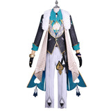 Honkai: Star Rail Aventurine Cosplay Blanco Disfraz Adulto Hombre Traje De Carnaval Halloween Fiesta