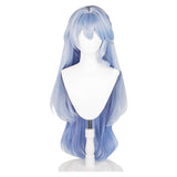 Honkai Star Rail Robin Azul Cosplay Wig Adulto Halloween Carnaval Accesorios De Fiestas