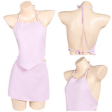 Kusuriya no Hitorigoto Maomao Cosplay Rosa Disfraz Adulto Mujer Traje De Carnaval Halloween Fiesta