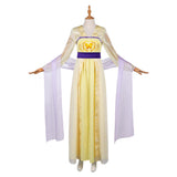 Kusuriya no Hitorigoto Maomao Cosplay Amarillo Hanfu Disfraz Adulto Mujer Traje De Carnaval Halloween Fiesta