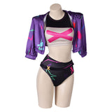 League of Legends Jinx Cosplay Disfraz Adulto Hombre Mujer Traje De Carnaval Halloween Fiesta