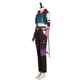League of Legends Jinx Cosplay Disfraz Adulto Hombre Mujer Traje De Carnaval Halloween Fiesta