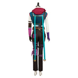League of Legends Jinx Cosplay Disfraz Adulto Hombre Mujer Traje De Carnaval Halloween Fiesta