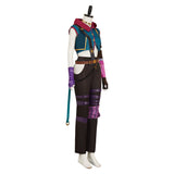 League of Legends Jinx Cosplay Disfraz Adulto Hombre Mujer Traje De Carnaval Halloween Fiesta