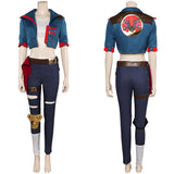 League of Legends Vi Cosplay Disfraz Adulto Hombre Mujer Traje De Carnaval Halloween Fiesta