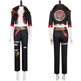 League of Legends Vi Cosplay Disfraz Adulto Hombre Mujer Traje De Carnaval Halloween Fiesta