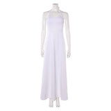 Now You See Me:Now You Don't vestido blanco de cosplay de Henley Reeves para mujer adulta traje para fiesta de carnaval o Halloween