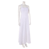 Now You See Me:Now You Don't vestido blanco de cosplay de Henley Reeves para mujer adulta traje para fiesta de carnaval o Halloween