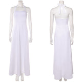 Now You See Me:Now You Don't vestido blanco de cosplay de Henley Reeves para mujer adulta traje para fiesta de carnaval o Halloween