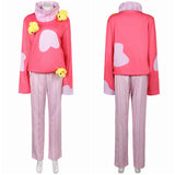 Pijama rosa de Lucifer de Hazbin Hotel para hombre adulto, traje para fiesta de carnaval y Halloween.