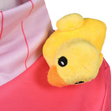 Pijama rosa de Lucifer de Hazbin Hotel para hombre adulto, traje para fiesta de carnaval y Halloween.