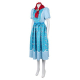 Stranger Things Holly Wheeler Cosplay Vestido azul para mujer Fiesta de Halloween Carnaval