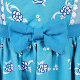 Stranger Things Holly Wheeler Cosplay Vestido azul para mujer Fiesta de Halloween Carnaval