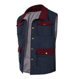 Stranger Things Will Byers Cosplay Blue Vest For Adult Male Halloween Carnival Party