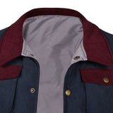 Stranger Things Will Byers Cosplay Blue Vest For Adult Male Halloween Carnival Party