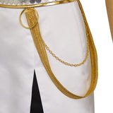 Top negro sin tirantes Zoey Cosplay para mujer adulta traje de carnaval y Halloween