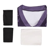Traje de carnaval de Halloween Mystery Saja negro y morado