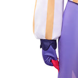 Traje de carnaval para hombre adulto Hazbin Hotel Sir Pentious con top amarillo y blanco y falda morada para Halloween