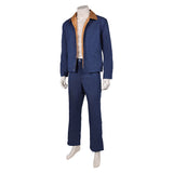 Traje de cosplay azul de Dmitri Antonov de Stranger Things para hombre adulto traje de fiesta de carnaval y Halloween.  