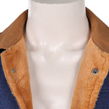 Traje de cosplay azul de Dmitri Antonov de Stranger Things para hombre adulto traje de fiesta de carnaval y Halloween.  