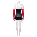 Traje de cosplay Hazbin Hotel Angel Dust negro para mujer adulta traje para fiesta de Halloween y carnaval