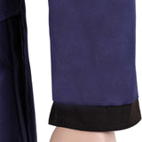 Traje de cosplay Hazbin Hotel Vox azul oscuro para hombre adulto traje para fiesta de Halloween y carnaval