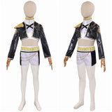 Traje de cosplay negro para niños Rumi Traje para fiesta de Halloween y carnaval