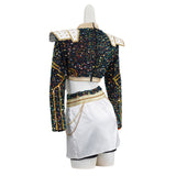 Traje de cosplay para niños Zoey Traje negro Traje de Halloween y carnaval