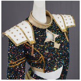 Traje de cosplay para niños Zoey Traje negro Traje de Halloween y carnaval