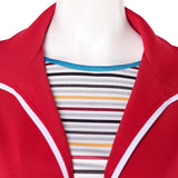 Traje de cosplay rojo de Max Mayfield de Stranger Things para Halloween y fiestas de carnaval
