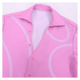 Traje de cosplay romántico rosa para hombre traje de carnaval y fiesta de Halloween