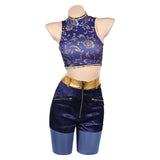 Traje de cosplay rosa Rumi para mujer adulta traje para fiesta de Halloween y carnaval