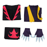 Traje de cosplay Vox Black del Hazbin Hotel para hombre adulto traje para fiesta de carnaval y Halloween.