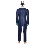 Traje de cosplay Vox Blue de Hazbin Hotel para hombres adultos Traje para fiesta de Halloween y carnaval.