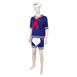 Traje de marinero de Steve Harrington de Stranger Things para hombre adulto para Halloween carnaval o fiesta. 