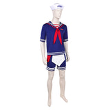 Traje de marinero de Steve Harrington de Stranger Things para hombre adulto para Halloween carnaval o fiesta. 