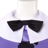 Traje morado de Erica de Stranger Things para cosplay, disfraz de Halloween y carnaval.