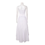 Vestido cosplay blanco Wicked Glinda para mujer adulta traje para fiesta de carnaval y Halloween.