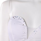 Vestido cosplay blanco Wicked Glinda para mujer adulta traje para fiesta de carnaval y Halloween.
