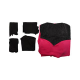 Vestido cosplay rojo Hazbin Hotel Angel Dust para mujer adulta, traje para fiesta de carnaval y Halloween.