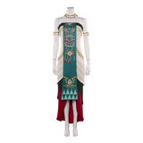 Vestido de cosplay de Sonia Green de The Legend of Zelda para mujer adulta traje para fiesta de Halloween y carnaval