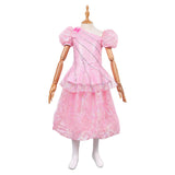 Wicked Vestido rosa de Glinda para disfraz de Halloween para niños traje para fiesta de carnaval 
