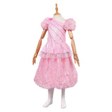 Wicked Vestido rosa de Glinda para disfraz de Halloween para niños traje para fiesta de carnaval 