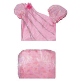 Wicked Vestido rosa de Glinda para disfraz de Halloween para niños traje para fiesta de carnaval 