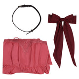Juego Final Fantasy VII FF7 Remake Aeris Aerith Gainsborough Mujer Cosplay Disfraz Halloween Carnaval Traje Per.